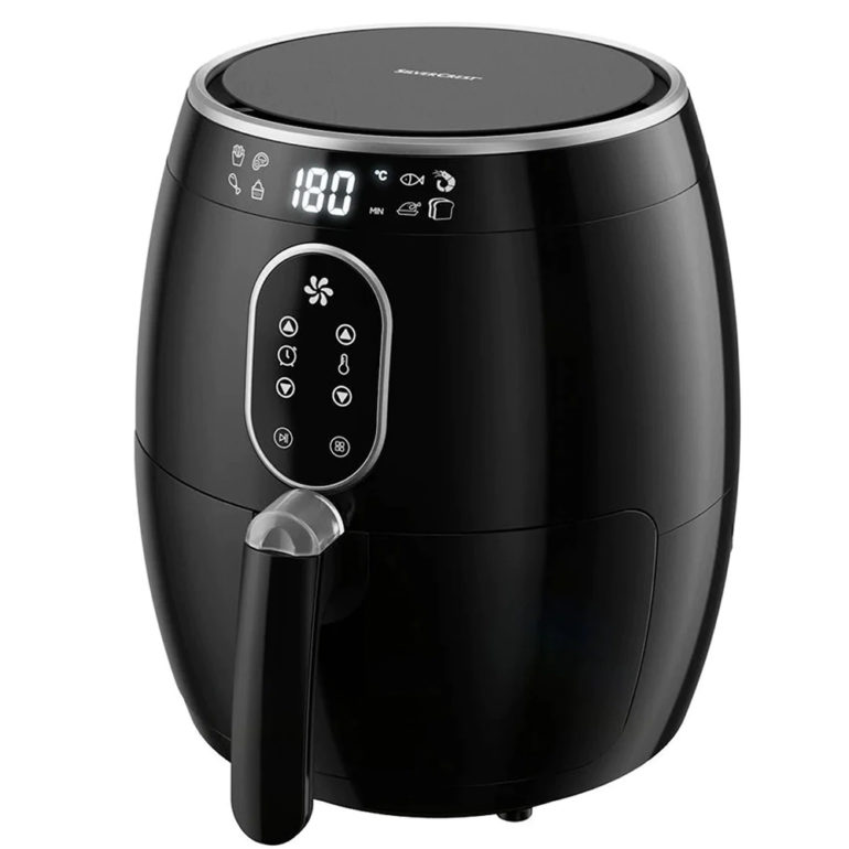 Lidl SilverCrest Digital Air Fryer forrólevegős fritőz teszt Teszt