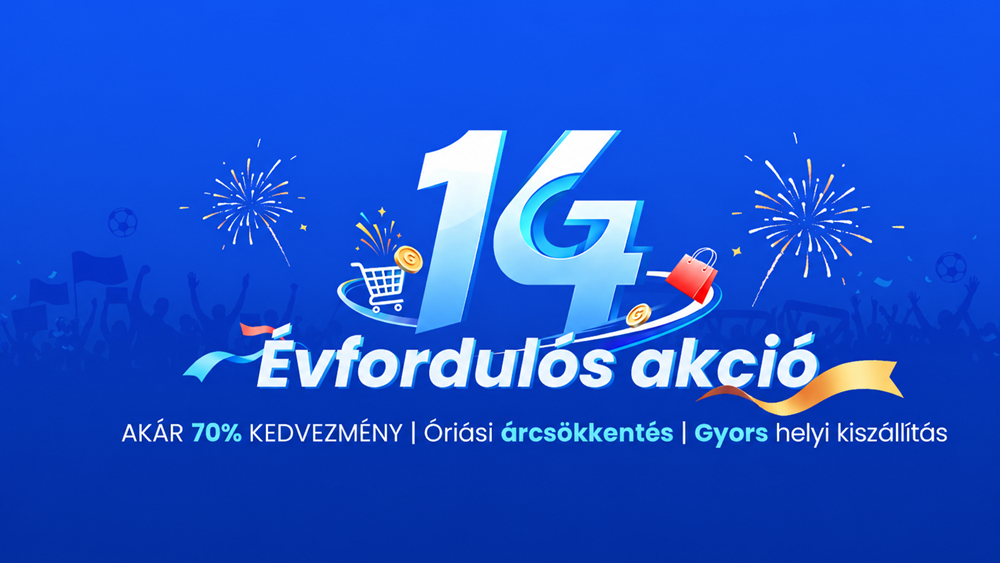 14. évforduló akciók - Geekbuying
